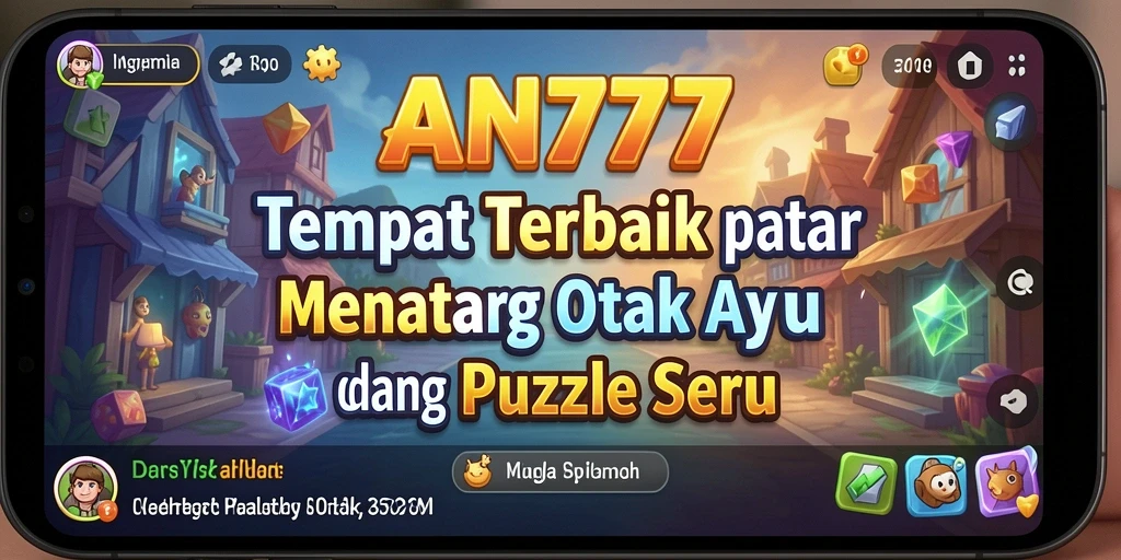 Tangkapan layar AN777 menampilkan gameplay puzzle yang menantang dan menarik.