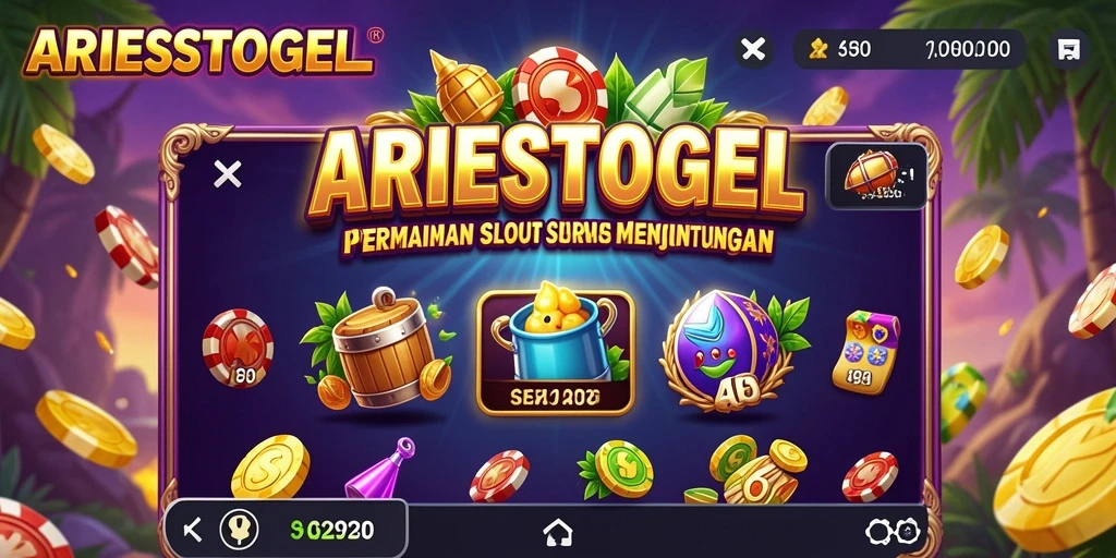 Tampilan gameplay Slot ARIESTOGEL yang menarik dan mengasyikkan.