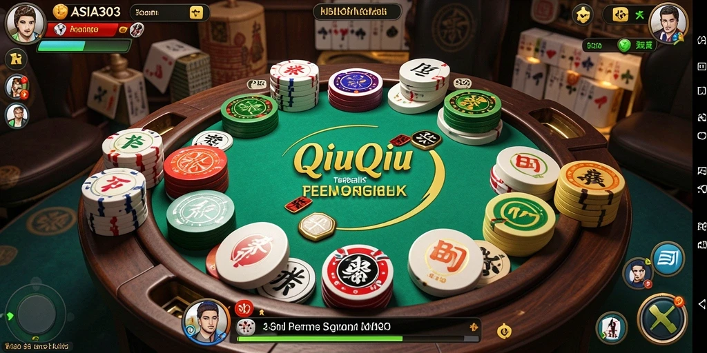 Tampilan gameplay QiuQiu yang menarik di ASIA303.