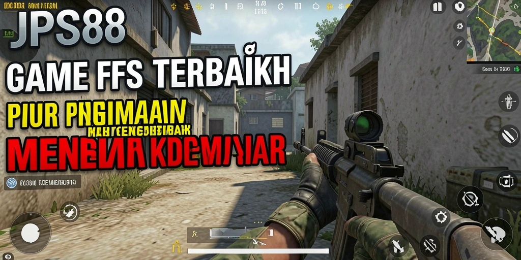 Skrinsut gameplay JPS88 yang intens dengan aksi FPS yang mendebarkan.