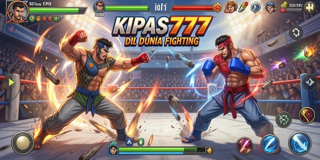 Menampilkan aksi pertarungan intens di KIPAS777.