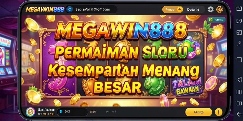 Gameplay Slot MEGAWIN888 yang menegangkan dan seru.